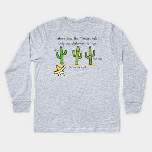 Sombrero search Kids Long Sleeve T-Shirt